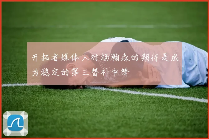 开拓者媒体人对杨瀚森的期待是成为稳定的第三替补中锋